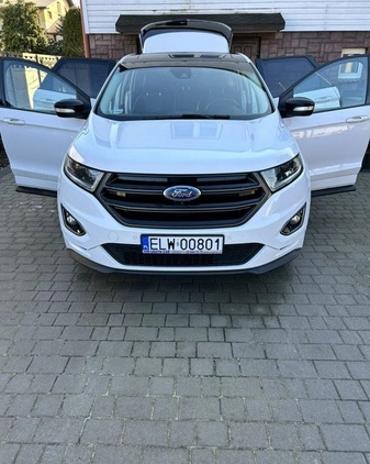 Ford EDGE cena 98000 przebieg: 145000, rok produkcji 2017 z Rzgów małe 46